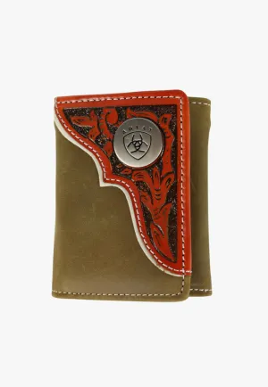 Ariat Mens Tri-Fold Wallet