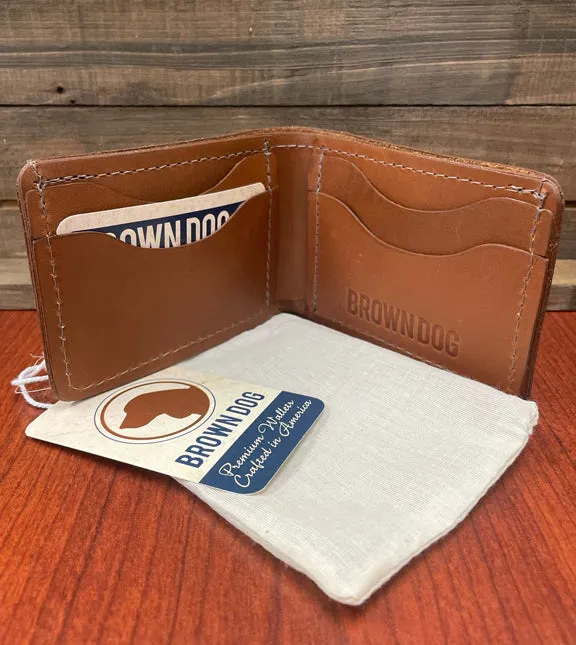 BD Leather Bifold Wallet with Front Pocket