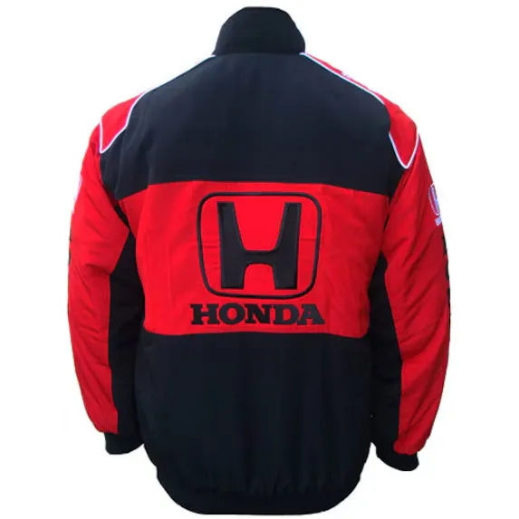 Blue/Red Honda Vintage Racing Jacket