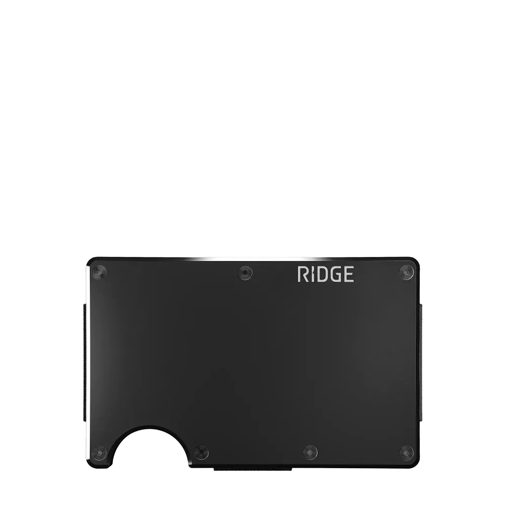 Ridge Wallet Aluminum w/ Money Clip